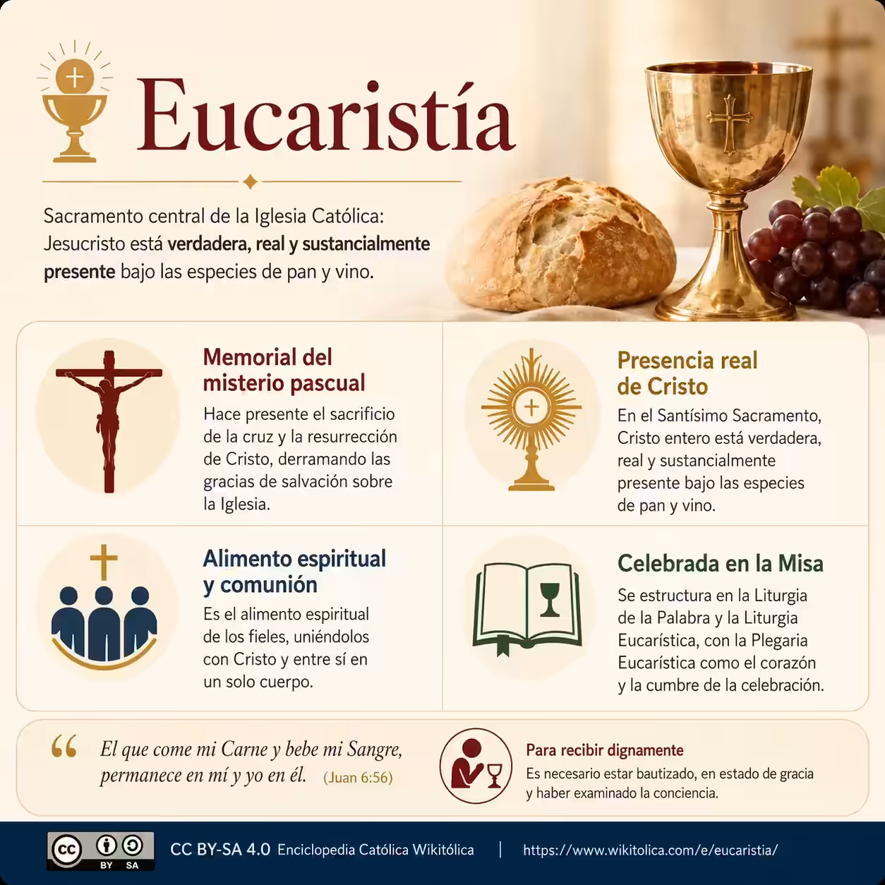 Infografía de Eucaristía