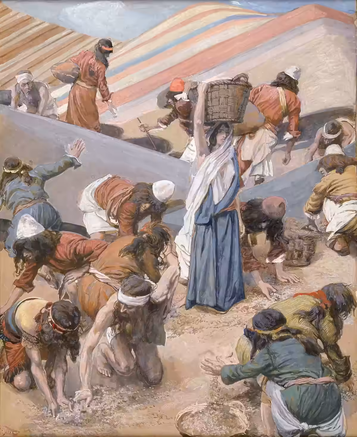 El maná en el desierto